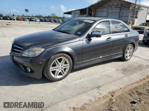 2008 Mercedes-Benz C 350 Sport with VIN WDDGF56X78F181479, listed as a Copart auction lot 85541024 with 153,099 mi miles and Salvage Title. Bid and sale history available at DreamBid. Image 1.