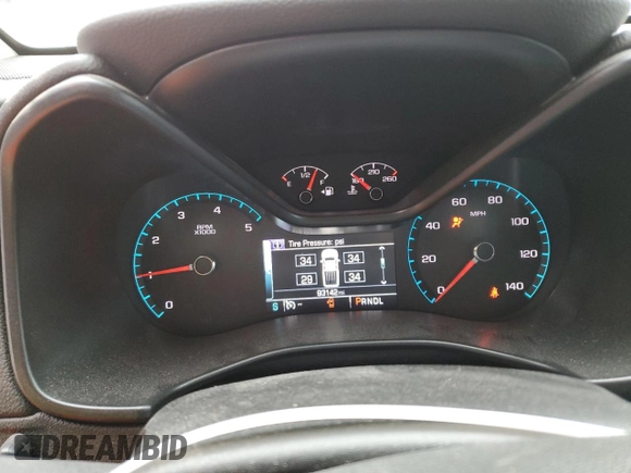 2018 Chevrolet Colorado 4WD ZR2 with VIN 1GCPTEE18J1290987, listed as a Copart auction lot 43044365 with 93,142 mi miles and Salvage Title. Bid and sale history available at carsss.com. Image 9.