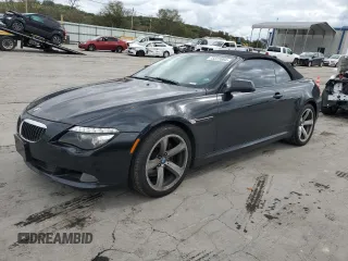 2010 BMW 6 Series 650i with VIN WBAEB5C51AC226047, listed as a Copart auction lot 73372084 with 107,163 mi miles and Clean Title. Bid and sale history available at carsss.com. Image 1.