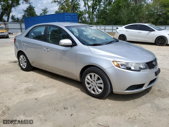 2010 Kia Forte EX with VIN KNAFU4A25A5874092, listed as a Copart auction lot 51255075 with 92,031 mi miles and Salvage Title. Bid and sale history available at carsss.com. Image 4.