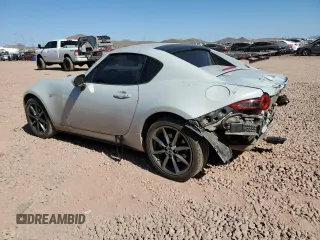 2018 Mazda MX-5 Miata RF Grand Touring with VIN JM1NDAM75J0205791, listed as a Copart auction lot 45934545 with 99,970 mi miles and Salvage Title. Bid and sale history available at carsss.com. Image 2.