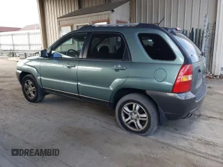 2005 Kia Sportage LX with VIN KNDJF723957135799, listed as a Copart auction lot 76531124 with 278,886 mi miles and Clean Title. Bid and sale history available at carsss.com. Image 2.