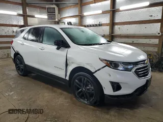 2021 Chevrolet Equinox LT with VIN 3GNAXUEV9MS178622, listed as a Copart auction lot 45411185 with 34,649 mi miles and Salvage Title. Bid and sale history available at DreamBid. Image 4.