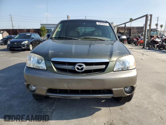2002 Mazda Tribute LX with VIN 4F2YU08112KM16716, listed as a Copart auction lot 55095645 with 113,885 mi miles and Salvage Title. Bid and sale history available at DreamBid. Image 5.