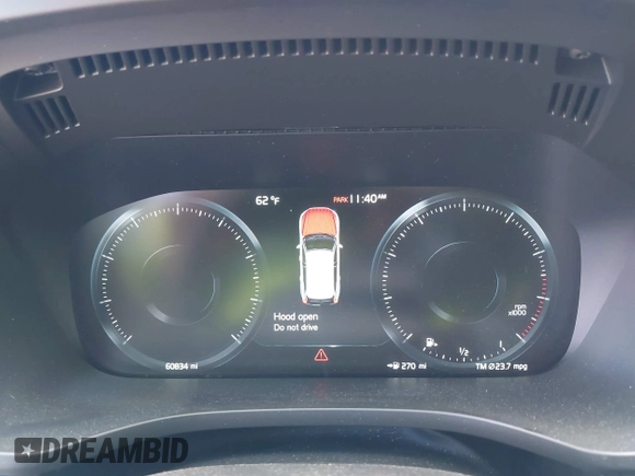 2018 Volvo XC60 Inscription z VIN YV4A22RL3J1032991, wystawiony jako IAAI lot #40540449 z przebiegiem 60 834 mil mil oraz . Historia ofert i sprzedaży dostępna na DreamBid. Obrazek 7.