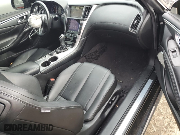 2017 Infiniti Q60 Premium z VIN JN1EV7EL7HM553190, wystawiony jako Copart lot #45915135 z przebiegiem 129 584 mil mil oraz Szkoda całkowita • Salvage title. Historia ofert i sprzedaży dostępna na DreamBid. Obrazek 8.