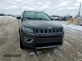 2020 Jeep Compass Limited with VIN 3C4NJDCB7LT216880, listed as a Copart auction lot 46085755 with 47,265 mi miles and Salvage Title. Bid and sale history available at carsss.com. Image 14.