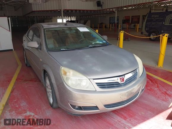 2008 Saturn Aura XR with VIN 1G8ZV57758F121022, listed as a IAAI auction lot 42132638 with 199,907 mi miles. Bid and sale history available at carsss.com. Image 1.