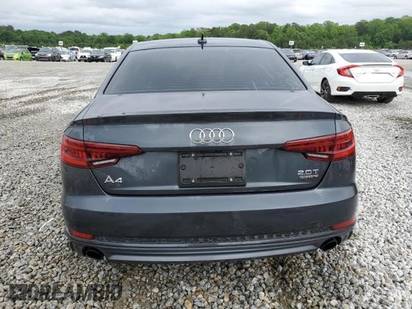 2018 Audi A4 Premium с VIN WAUDNAF48JA139823, выставлен на аукционе Copart как лот 56099335 с пробегом 42 455 миль миль и Списание • Salvage title. История ставок и продаж доступна на DreamBid. Изображение 6.