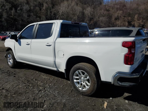 2024 Chevrolet Silverado 1500 LT with VIN 1GCUDDE83RZ159308, listed as a Copart auction lot 49765515 with 0 mi miles and Salvage Title. Bid and sale history available at carsss.com. Image 2.