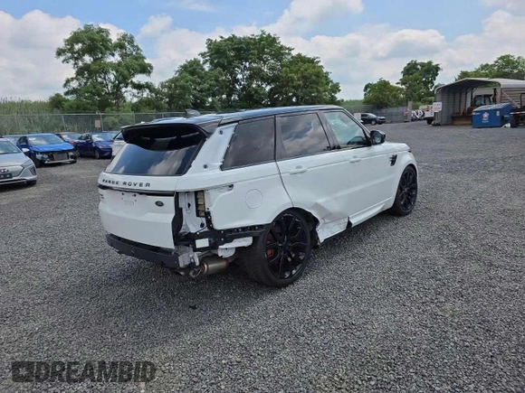 2022 Land Rover Range Rover Sport HSE Dynamic with VIN SALWR2SE9NA207923, listed as a Copart auction lot 62881555 with 62,062 mi miles and Salvage title. Bid and sale history available at DreamBid. Image 4.