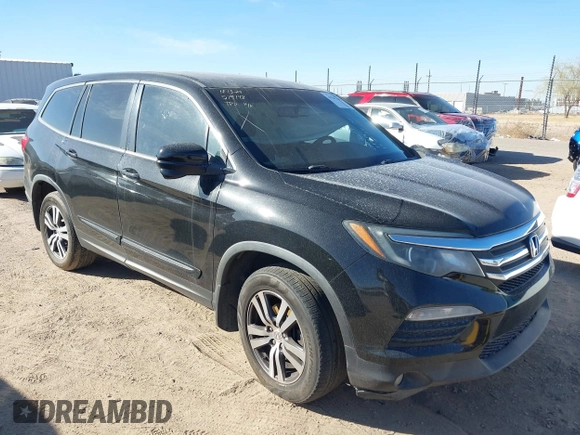 2017 Honda Pilot EX-L with VIN 5FNYF6H54HB063619, listed as a IAAI auction lot 41545415 with Not Provided miles and . Bid and sale history available at DreamBid. Image 1.