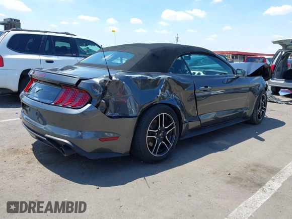 2020 Ford Mustang EcoBoost with VIN 1FATP8UH2L5118958, listed as a IAAI auction lot 42417811 with Not provided miles and . Bid and sale history available at DreamBid. Image 4.