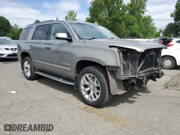 2019 GMC Yukon SLT with VIN 1GKS2BKC4KR272138, listed as a Copart auction lot 61168384 with 92,321 mi miles and Salvage Title. Bid and sale history available at carsss.com. Image 4.