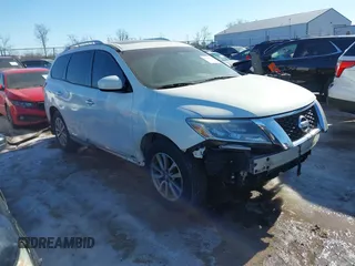 2014 Nissan Pathfinder Platinum with VIN 5N1AR2MMXEC730230, listed as a IAAI auction lot 41400120 with 190,980 mi miles and . Bid and sale history available at DreamBid. Image 1.