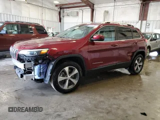 2021 Jeep Cherokee Limited z VIN 1C4PJMDXXMD135463, wystawiony jako Copart lot #53751335 z przebiegiem 77 344 mil mil oraz Szkoda całkowita • Salvage title. Historia ofert i sprzedaży dostępna na DreamBid. Obrazek 1.