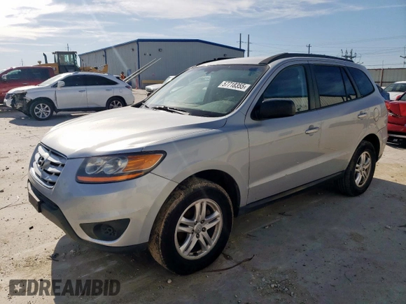 2010 Hyundai Santa Fe GLS z VIN 5NMSG3AB6AH347551, wystawiony jako Copart lot #57718355 z przebiegiem 154 576 mil mil oraz Czysty tytuł • Clean title. Historia ofert i sprzedaży dostępna na DreamBid. Obrazek 1.