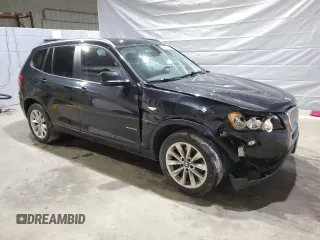2013 BMW X3 xDrive28i with VIN 5UXWX9C50D0D08990, listed as a Copart auction lot 51432345 with 101,053 mi miles and Salvage Title. Bid and sale history available at DreamBid. Image 4.