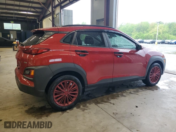 2020 Hyundai Kona SEL with VIN KM8K2CAA5LU503415, listed as a Copart auction lot 56536895 with 51,402 mi miles and Salvage title. Bid and sale history available at DreamBid. Image 3.