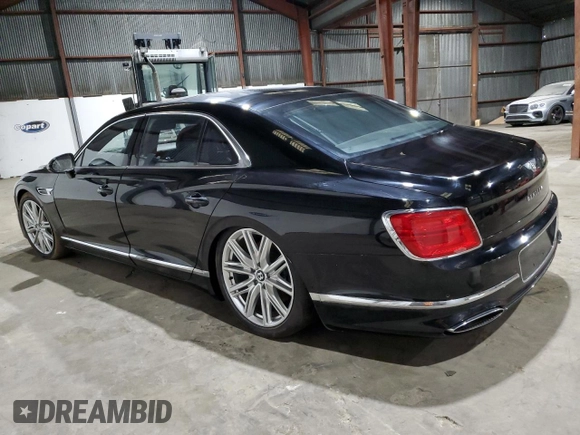 2021 Bentley Flying Spur W12 with VIN SCBBB6ZGXMC084793, listed as a Copart auction lot 68088044 with 72 mi miles and Salvage Title. Bid and sale history available at DreamBid. Image 2.