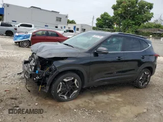 2024 Kia Seltos SX with VIN KNDETCA78R7603468, listed as a Copart auction lot 59757795 with 5,380 mi miles and Salvage title. Bid and sale history available at DreamBid. Image 1.