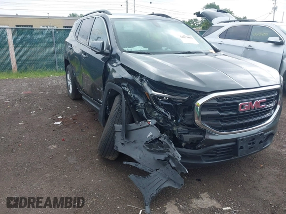 2019 GMC Terrain SLE with VIN 3GKALMEVXKL106800, listed as a IAAI auction lot 42673866 with 50,431 mi miles and . Bid and sale history available at DreamBid. Image 6.