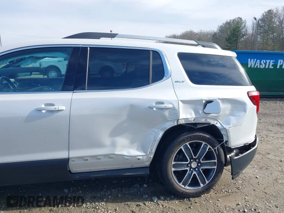 2020 GMC Acadia SLT with VIN 1GKKNMLSXLZ139314, listed as a IAAI auction lot 41573802 with 39,343 mi miles and . Bid and sale history available at DreamBid. Image 6.