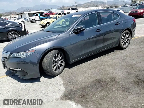 2015 Acura TLX V6 with VIN 19UUB2F32FA021171, listed as a Copart auction lot 56251435 with 96,014 mi miles and Salvage title. Bid and sale history available at DreamBid. Image 13.