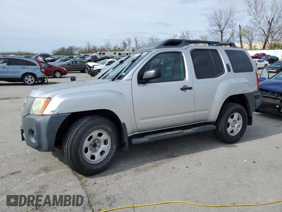 2005 Nissan Xterra S with VIN 5N1AN08U15C624534, listed as a Copart auction lot 51226125 with 158,795 mi miles and Salvage Title. Bid and sale history available at DreamBid. Image 1.