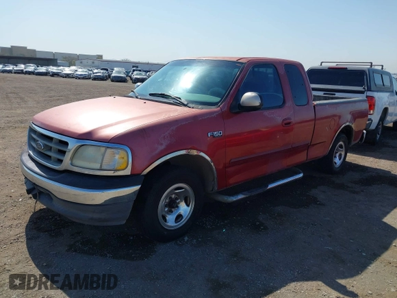 2000 Ford F-150 XL with VIN 1FTZX1723YKB49308, listed as a IAAI auction lot 41987680 with 1 mi miles. Bid and sale history available at carsss.com. Image 2.