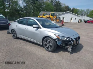 2021 Nissan Sentra SV z VIN 3N1AB8CV2MY307608, wystawiony jako IAAI lot #42169053 z przebiegiem 84 041 mil mil oraz . Historia ofert i sprzedaży dostępna na DreamBid. Obrazek 1.