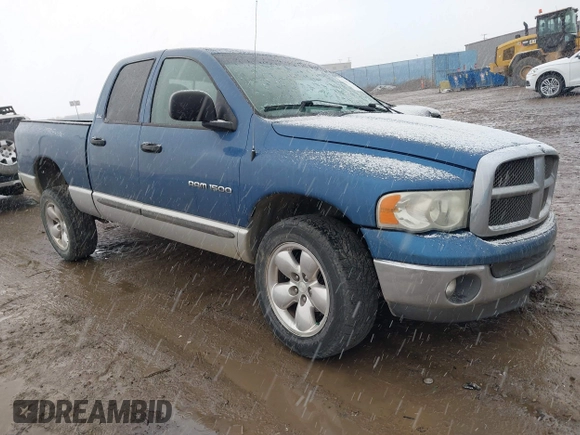 2002 Dodge 1500 with VIN 1D7HU18Z22J107201, listed as a IAAI auction lot 41826723 with 138,491 mi miles. Bid and sale history available at carsss.com. Image 1.