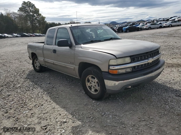 2002 Chevrolet Silverado 1500 LT with VIN 2GCEC19TX21337248, listed as a Copart auction lot 78758544 with 346,243 mi miles and Clean Title. Bid and sale history available at carsss.com. Image 4.