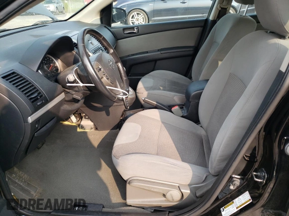 2011 Nissan Sentra SR with VIN 3N1AB6AP6BL645404, listed as a Copart auction lot 58771195 with 144,196 mi miles and Salvage title. Bid and sale history available at DreamBid. Image 7.
