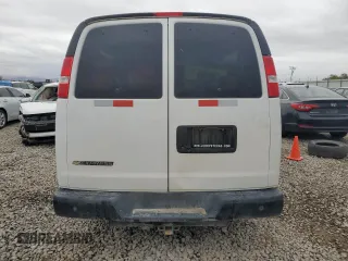 2021 Chevrolet Express Passenger LS с VIN 1GAZGNF73M1236963, выставлен на аукционе Copart как лот 75325424 с пробегом 26 172 миль миль и Списание • Salvage title. История ставок и продаж доступна на DreamBid. Изображение 6.