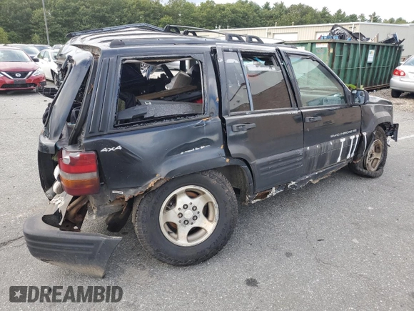 1998 Jeep Grand Cherokee Laredo with VIN 1J4GZ48S3WC341329, listed as a Copart auction lot 72420204 with 0 mi miles and Clean Title. Bid and sale history available at carsss.com. Image 3.