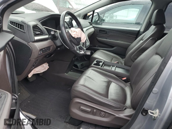 2018 Honda Odyssey EX-L with VIN 5FNRL6H76JB058488, listed as a Copart auction lot 49899815 with 89,831 mi miles and Salvage Title. Bid and sale history available at carsss.com. Image 7.