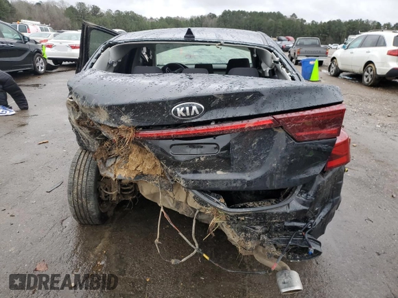 2020 Kia Forte LXS with VIN 3KPF24AD3LE155747, listed as a Copart auction lot 87739865 with 92,107 mi miles and Salvage Title. Bid and sale history available at carsss.com. Image 6.