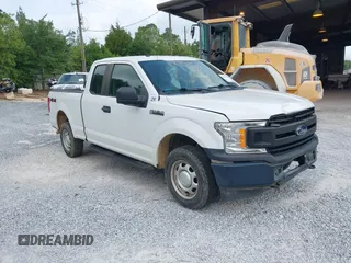 2018 Ford F-150 XL with VIN 1FTFX1E54JFC65910, listed as a IAAI auction lot 41994441 with 36,158 mi miles and . Bid and sale history available at DreamBid. Image 1.