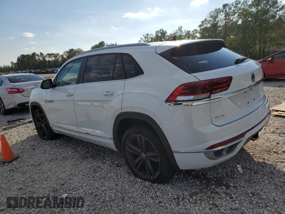2021 Volkswagen Atlas SE with VIN 1V2RE2CA1MC216029, listed as a Copart auction lot 80369864 with 67,319 mi miles and Salvage title. Bid and sale history available at DreamBid. Image 2.
