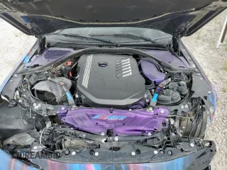 2022 BMW 4 Series M440i xDrive with VIN WBA13AW04NFM16353, listed as a Copart auction lot 61176795 with 39,619 mi miles and Salvage title. Bid and sale history available at DreamBid. Image 11.