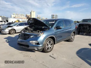 2018 Honda Pilot EX-L with VIN 5FNYF5H6XJB025191, listed as a Copart auction lot 83889884 with 31,366 mi miles and Salvage title. Bid and sale history available at DreamBid. Image 1.