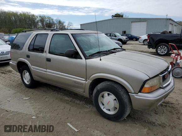 2000 GMC Jimmy SL with VIN 1GKCS13W6Y2293842, listed as a Copart auction lot 49449164 with 101,305 mi miles and Clean Title. Bid and sale history available at carsss.com. Image 4.