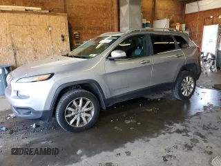 2014 Jeep Cherokee Limited with VIN 1C4PJMDB4EW169215, listed as a Copart auction lot 66308915 with 135,261 mi miles and Clean title. Bid and sale history available at DreamBid. Image 1.