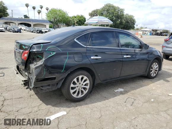 2018 Nissan Sentra SV with VIN 3N1AB7AP9JL645434, listed as a Copart auction lot 53978565 with 171,025 mi miles and Salvage Title. Bid and sale history available at carsss.com. Image 3.