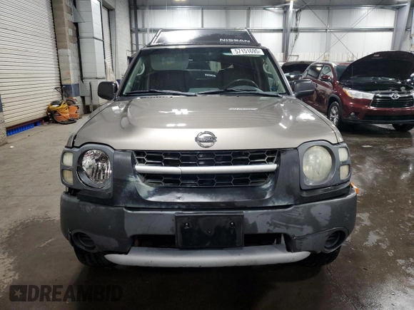 2004 Nissan Xterra XE with VIN 5N1ED28YX4C650888, listed as a Copart auction lot 57151695 with 142,210 mi miles and Salvage title. Bid and sale history available at DreamBid. Image 5.