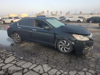 2016 Honda Accord Sedan EX with VIN 1HGCR2F72GA199349, listed as a Copart auction lot 49288495 with 123,245 mi miles and Salvage Title. Bid and sale history available at carsss.com. Image 4.