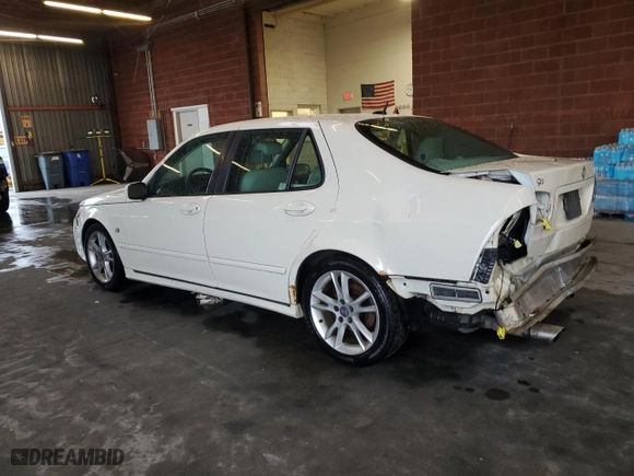 2007 Saab 9-5 with VIN YS3ED49G373525363, listed as a Copart auction lot 45061035 with 158,535 mi miles and Salvage Title. Bid and sale history available at carsss.com. Image 2.