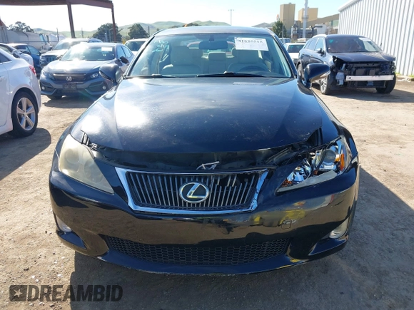 2009 Lexus IS 250 with VIN JTHBK262X92085324, listed as a IAAI auction lot 41625515 with 77,665 mi miles. Bid and sale history available at carsss.com. Image 12.