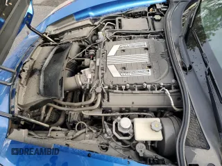 2016 Chevrolet Corvette Z06 3LZ with VIN 1G1YU2D63G5603029, listed as a Copart auction lot 69495914 with 0 mi miles and Salvage Title. Bid and sale history available at carsss.com. Image 11.